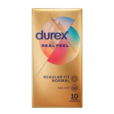 Durex Real Feel Нелатексови презервативи х10 броя