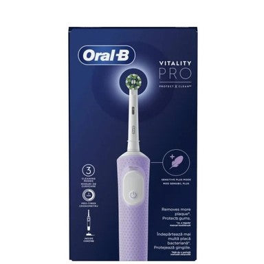 Oral-B D103 Vitality Pro Електрическа четка за зъби лилав цвят