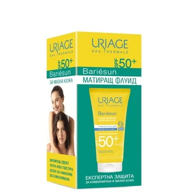 Uriage Bariesun Слънцезащитен матиращ флуид SPF50+ х50 мл