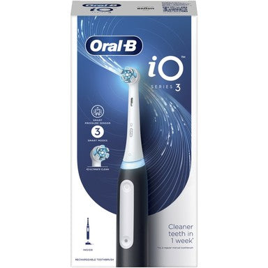 Oral-B iO S3 Електрическа Четка за зъби черен цвят