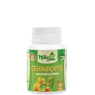 Сена форте 125 мг при запек и лениви черва х60 таблетки