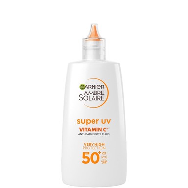 Garnier Ambre Solaire Дневен флуид против тъмни петна с витамин С SPF50+ x40 мл