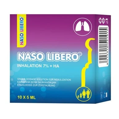 Naso Libero Физиологичен разтвор 0,7% с хиалурон 10 монодози х5 мл