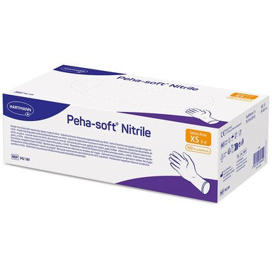 Hartmann Peha-soft Нитрилови нестерилни ръкавици размер XS x100 броя