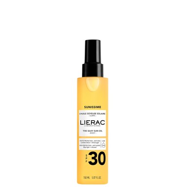 Lierac Sunissime Слънцезащитно копринено олио за тяло SPF30 х150 мл
