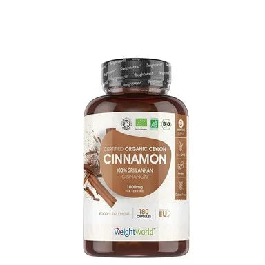 Цейлонска канела органик х180 капсули Weight World