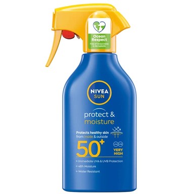 Nivea Sun Protect and Moisture Слънцезащитен спрей SPF50+ x270 мл