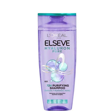 Elseve Hyaluron Pure Хидратиращ шампоан за мазен скалп и сухи краища х250 мл