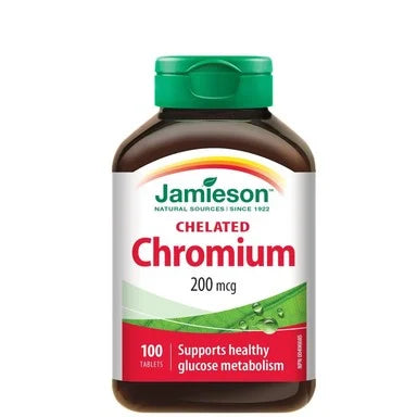 Хром 200 мкг х100 таблетки Джеймисън