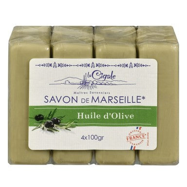 La Cigale Марсилски сапун с маслина 100 г x4 броя