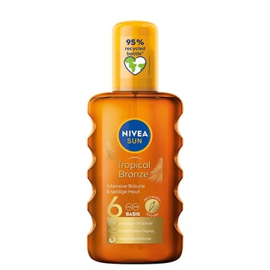 Nivea Sun Carotin Спрей олио за слънце SPF6 x200 мл