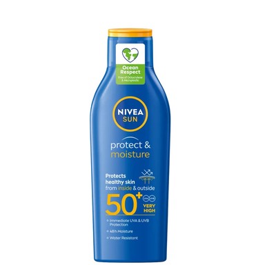Nivea Sun Protect and Moisture Хидратиращ слънцезащитен лосион SPF50+ х200 мл