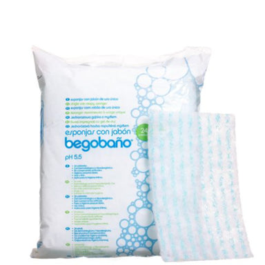 Begobano Сапунена гъба за еднократна употреба x24 бр