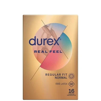 Durex Real Feel Нелатексови презервативи х16 броя