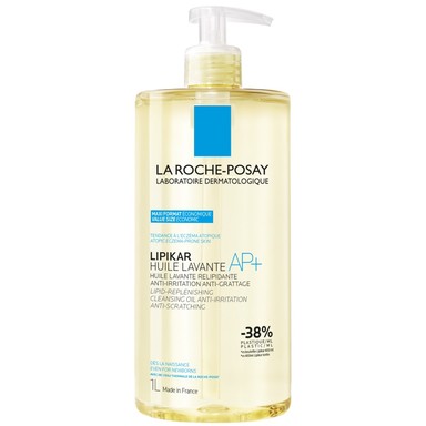 La Roche-Posay Lipikar Huile Lavante AP+ Липидовъзстановяващо измиващо олио x1 л