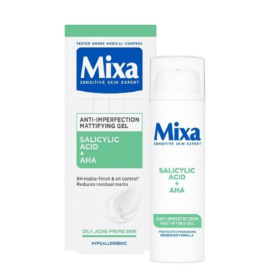 Mixa Матиращ флуид за лице срещу несъвършенства х50 мл