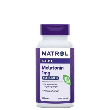 Мелатонин 1 мг за пълноценен сън х90 таблетки Natrol