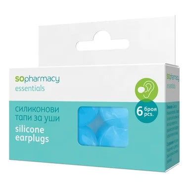 SOpharmacy Essentials Силиконови тапи за уши x6 броя