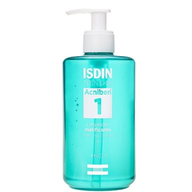 ISDIN Acniben Матиращ почистващ гел за лице и тяло x400 мл