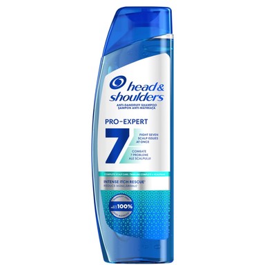 Head and Shoulders Pro-Expert 7 Intense Itch Rescue Успокояващ шампоан против пърхот x250 мл