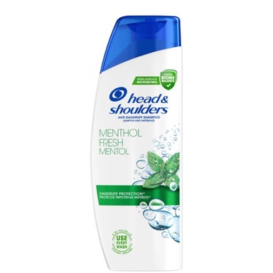 Head and Shoulders Menthol Fresh Шампоан против пърхот с ментол x250 мл