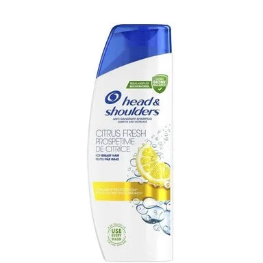 Head and Shoulders Citrus Fresh Шампоан против пърхот за мазна коса с цитрусов аромат x250 мл