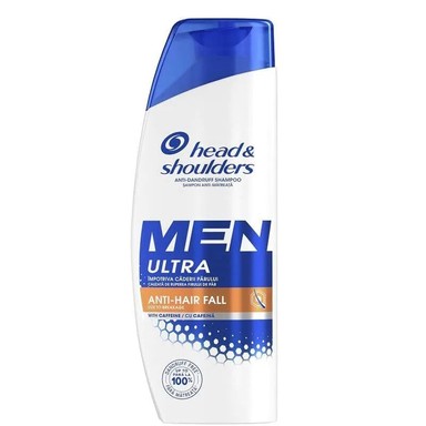 Head and Shoulders Ultra Men Шампоан за мъже против пърхот и косопад с кофеин x330 мл