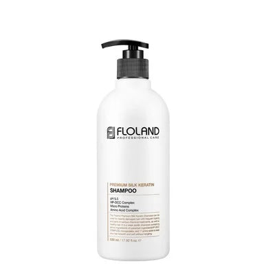Floland Шампоан с коприна и кератин х530 мл