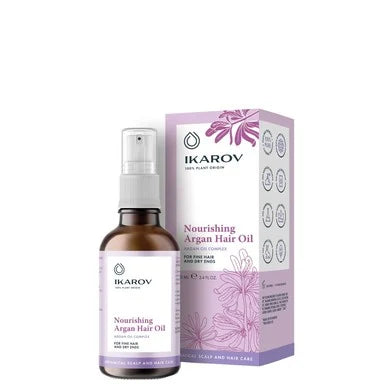 Ikarov Подхранващо масло за коса с арганов маслен комплекс x100 мл