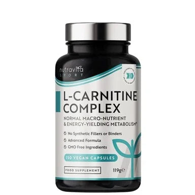Л-Карнитин комплекс x150 капсули Nutravita