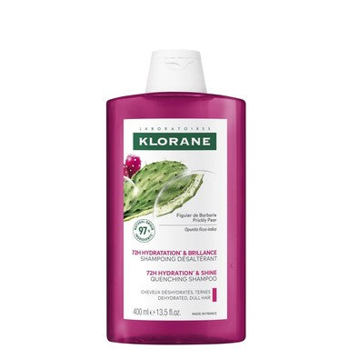 Klorane Шампоан с бодлива круша за дехидратирана и безжизнена коса х400 мл