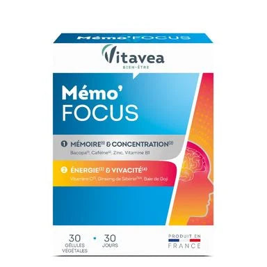 Memo Focus за памет и концентрация x30 капсули Vitavea