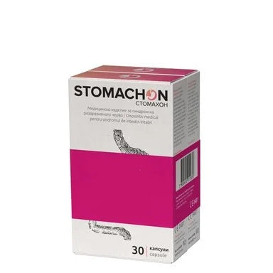 Комплект Stomachon при подуване и газове 2х30 капсули Naturpharma