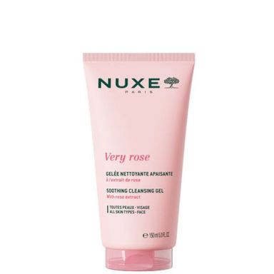 Nuxe Very rose Успокояващ почистващ гел за лице x150 мл