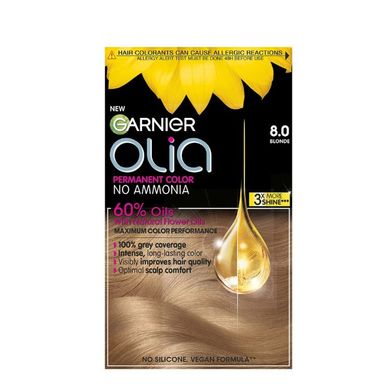 Garnier Olia Безамонячна боя за коса 8.0 Русо