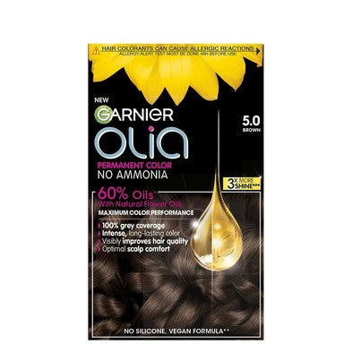 Garnier Olia Безамонячна боя за коса 5.0 кестеняво