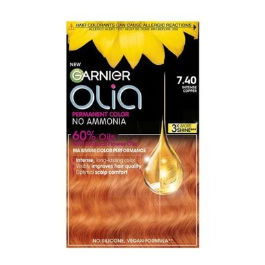 Garnier Olia Безамонячна боя за коса 7.40 Intense Copper